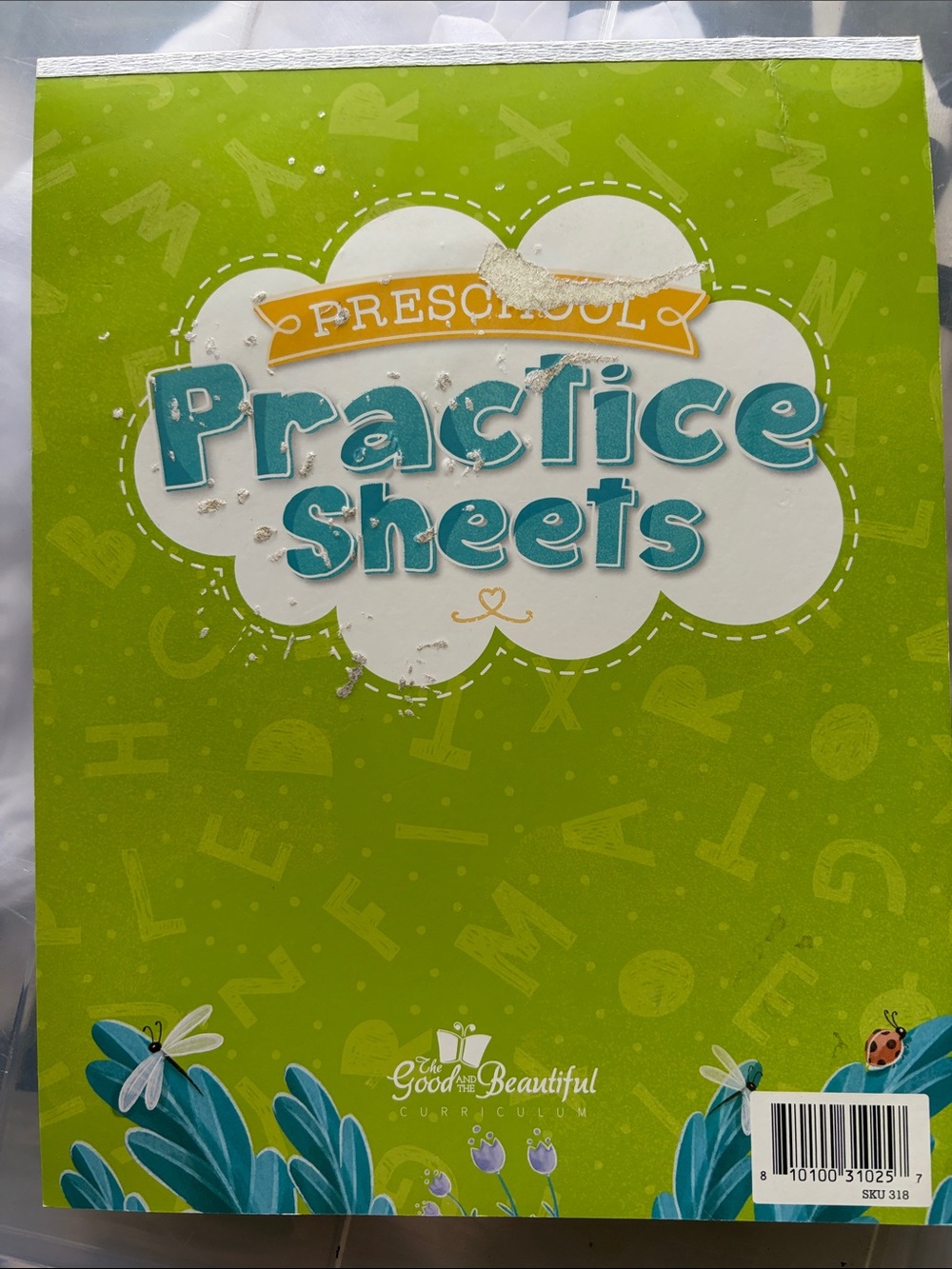 The Good and the Beautiful Preschool Practice Sheets Workbook